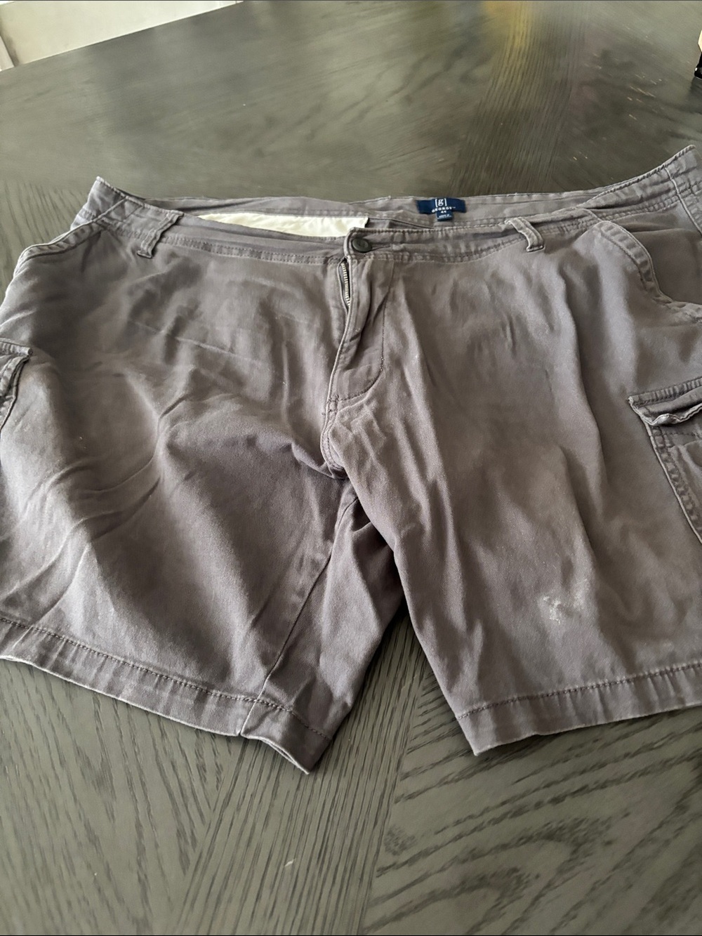 Men's Gray Cargo Shorts